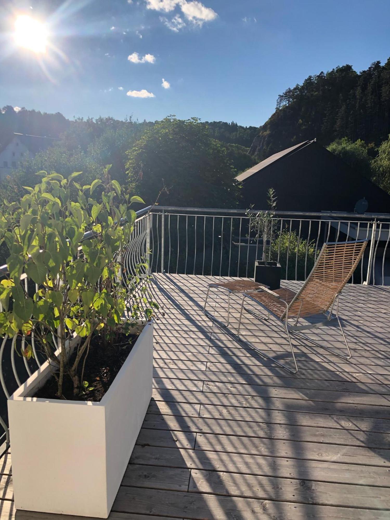 Haigerloch Stilvolle Wohnung Fuer 2-3 Personen - Mit Riesiger Dachterrasse מראה חיצוני תמונה